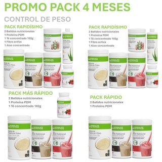 Plan 4 Meses Herbalife - Pack de Ahorro y Transformación Total