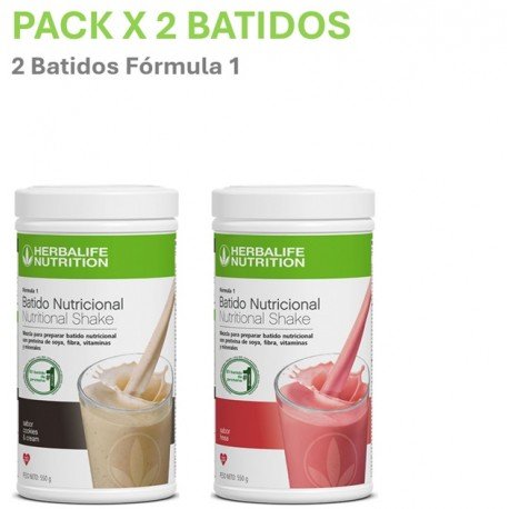 Pack X 2 Batidos