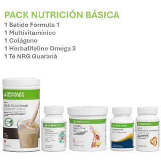 Pack Nutrición Vitalidad y Colágeno Herbalife | Salud Integral